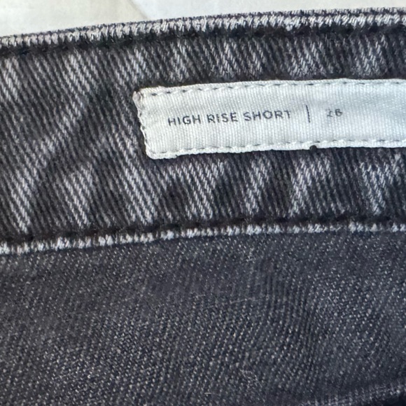 PacSun Ripped High Rise Jean Shorts - Picture 3 of 3